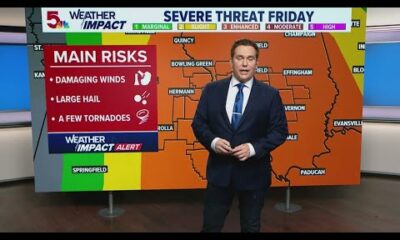 St. Louis forecast: Severe thunderstorms possible Friday evening