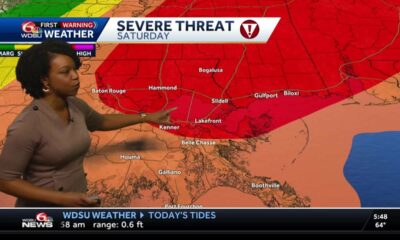 Significant severe weather expect Saturday in New Orleans