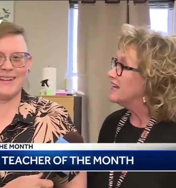 WATCH: KOCO 5 surprises Monroe Elementary School teacher as February Teacher of the Month