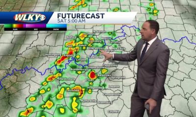 Showers and storms return Saturday