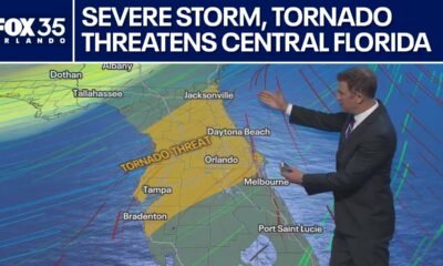 Tornado, severe storm threat possible for Central Florida this weekend