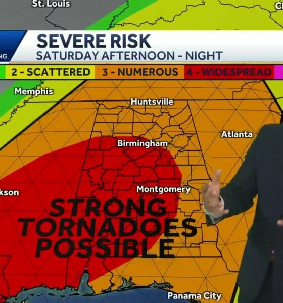 Significant Storms in Alabama: Tornadoes, powerful winds, and large hail impacts Alabama's weathe...