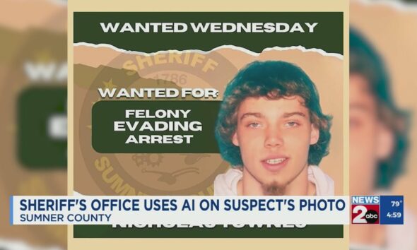 Sumner County Sheriff's Office uses AI to make suspect's photo appear to speak