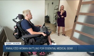 Paralyzed Florida woman says Medicaid denied essential medical gear