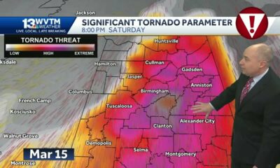 Alabama Alert Day: Looking ahead to a major severe weather outbreak forecast for Friday night and...