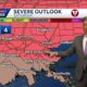 A nice spring day Friday, Weather Alert Day severe storms Saturday