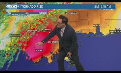 New Orleans Weather: Severe weather chances increase for Saturday