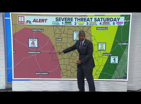 Morning Forecast for Friday, March 14th