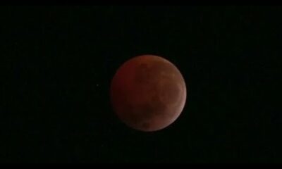 March 2025 "Blood Moon' turns red during lunar eclipse