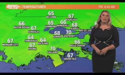 New Orleans Weather: AM fog and very warm Friday, severe storms Saturday