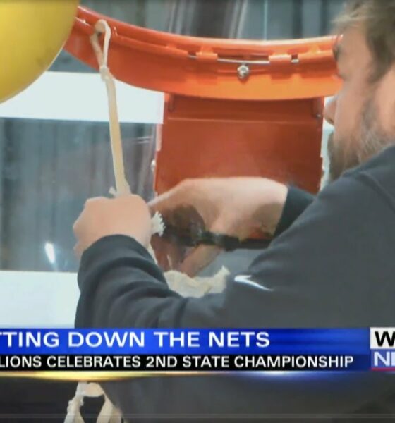 Biggersville Lady Lions host cutting of the nets celebration