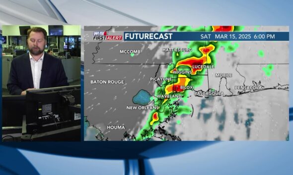 FIRST ALERT: Breakdown & timing for Saturday's severe weather threat (03/14/2025)