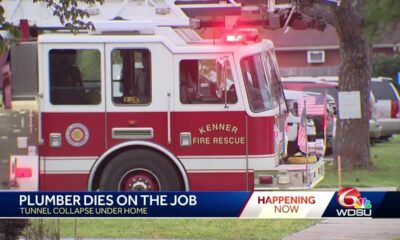 Plumber dies while working under Kenner house