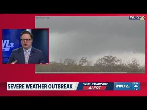 Latest updates on Severe Weather across Southeast Louisiana