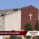 EF-1 tornado damage in Calera, Alabama