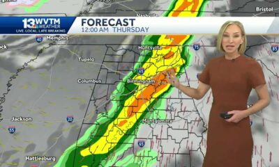 A midweek cold front moves through Alabama with a freeze likely after spring officially begins