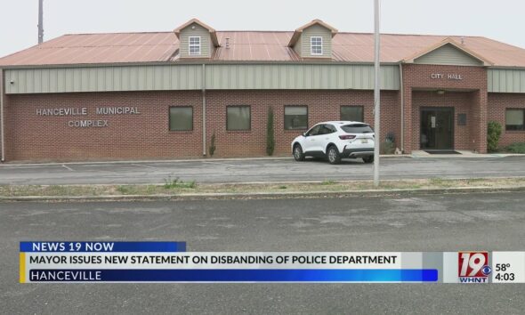 Hanceville Mayor Issues Statement on Disbanding of PD | March 17, 2025 | News 19 at 4 p.m.