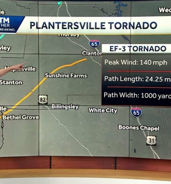 NWS confirms tornadoes with EF-0 to EF-3 strength as teams survey damage paths