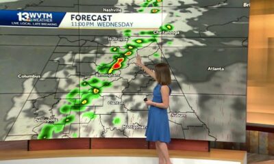 Cool mornings, warm afternoons and some storms in Alabama's 7-day forecast.