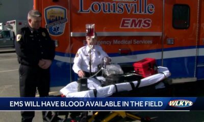 Louisville EMS to use blood transfusions in the field