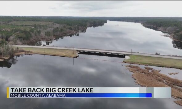 West Mobile County residents demand Big Creek Lake to reopen