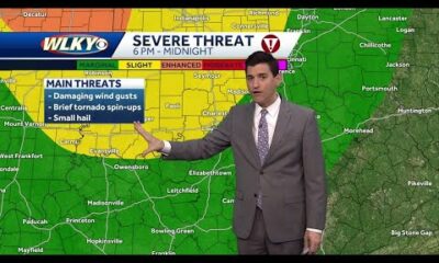 Windy Wednesday, strong storm chances this evening