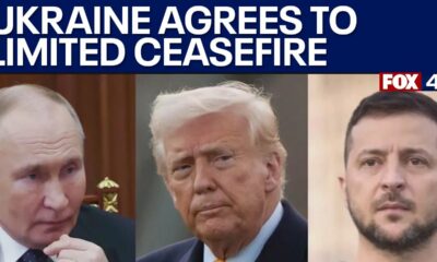 Ukraine agrees to limited ceasefire as Trump mediates ceasefire deal