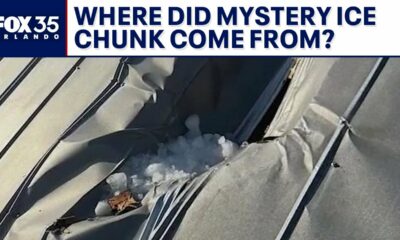 Mysterious ice chunk that crashed through roof was not from a plane: FAA