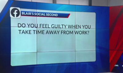 Blair's Social Second: Do you feel guilty when you take time away from work?