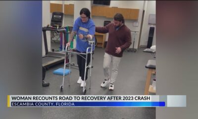 Victim of drunk driving accident in Pensacola walks again after 19 months of recovery