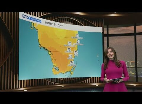 South Florida Weather for Friday 3/21/2025 6AM