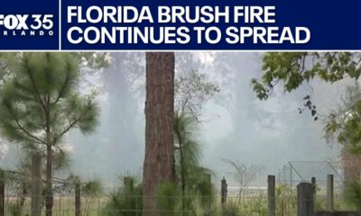 Florida brush fire burns more than 300 acres; officials continue to attack