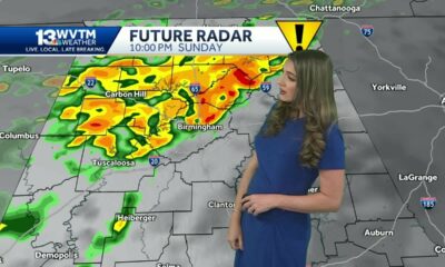 Impact Weather Sunday: Tracking threat of strong storms in the Alabama forecast with hail & gusty...