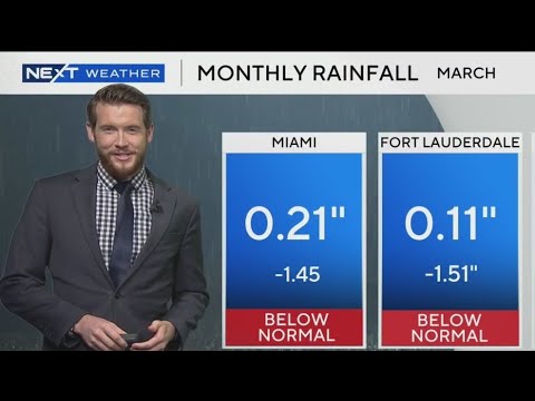 South Florida weather for Sunday 8AM 03/23/25