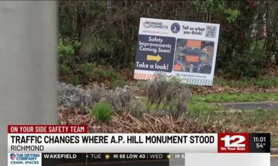 Traffic changes coming to intersection where A.P. Hill monument once stood