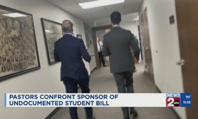 Pastors confront sponsor of undocumented student bill