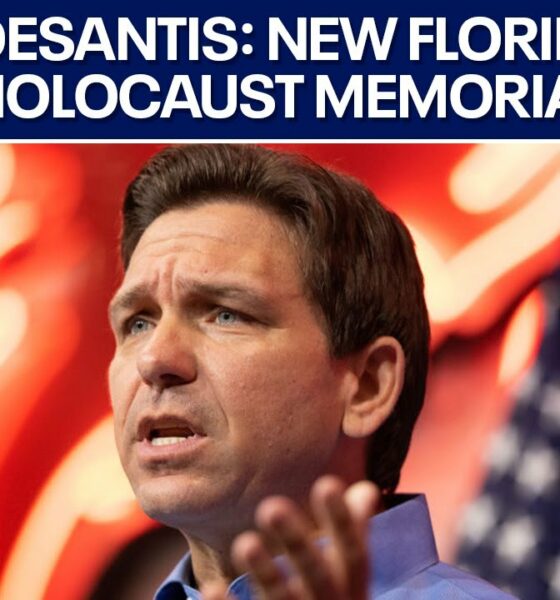 LIVE: Gov. DeSantis opens new Florida Holocaust Memorial